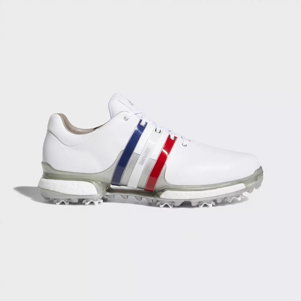Adidas Tour 360 Boost 2.0 Tenis De Golf Blancos Para Hombre (MX-29902)